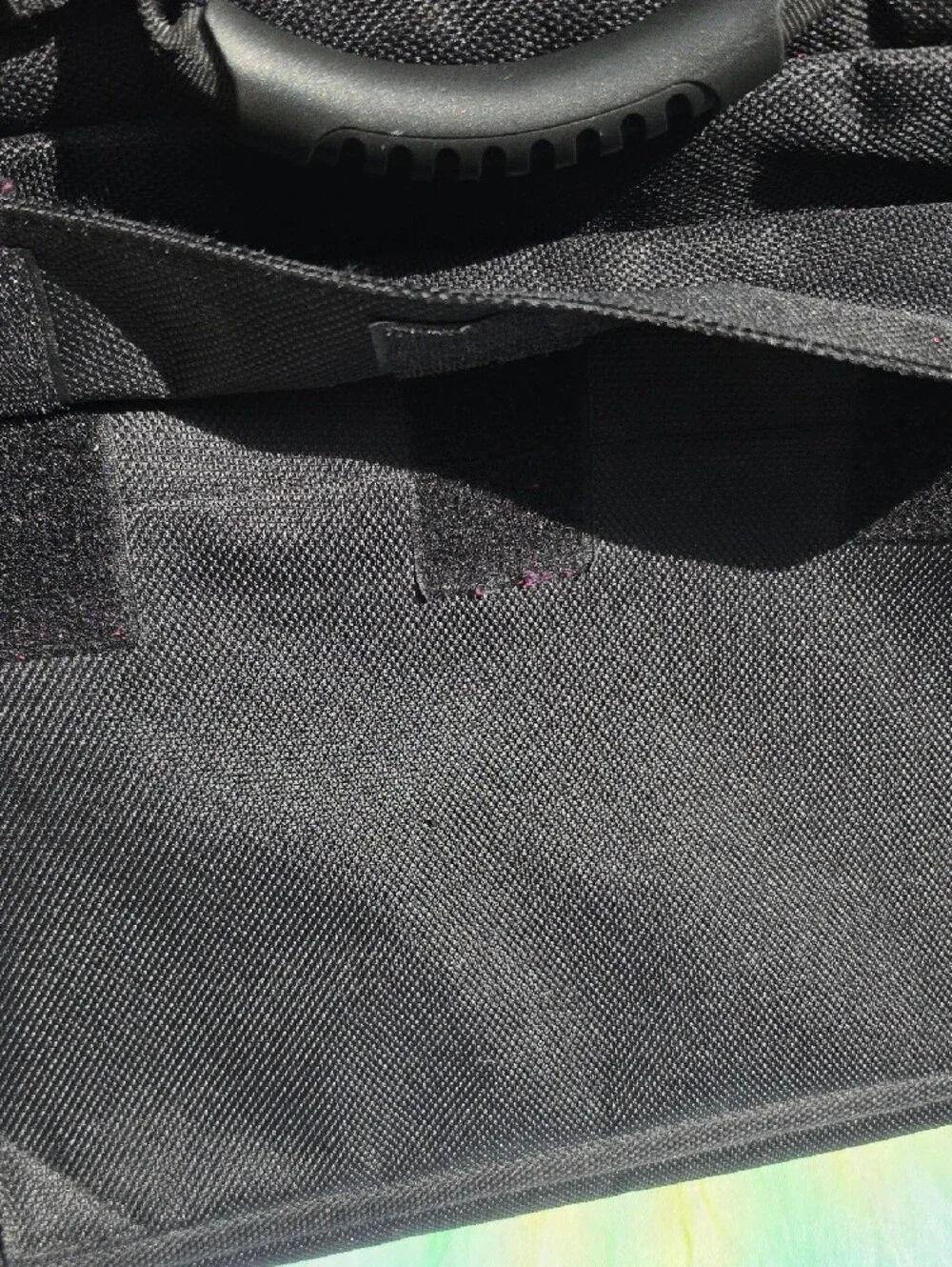 UNCLE MIKE'S Black Messenger Bag with Shoulder Strap